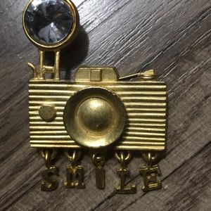 Camera Pin with Smile